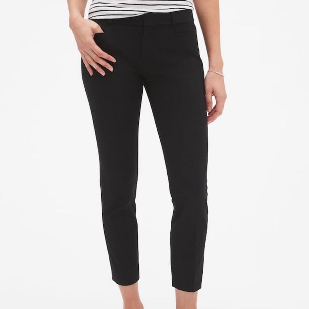 Banana Republic crop pants stretch002